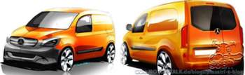 Mercedes-Benz Citan Skizze