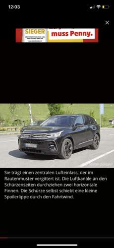 Tiguan 3 Front (abgeklebt)