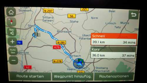Schnelle Route