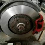 Original Bremsscheibe überdreht