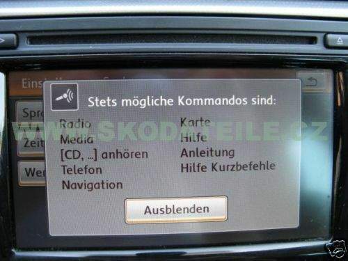 Sprachsteuerung-menue