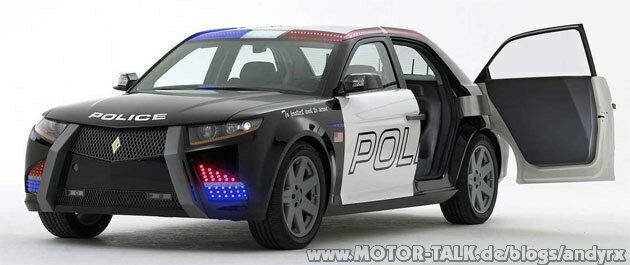 Neues High Tech Polizei Auto....