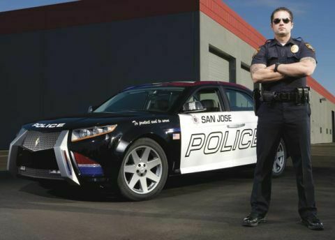 Neues High Tech Polizei Auto....
