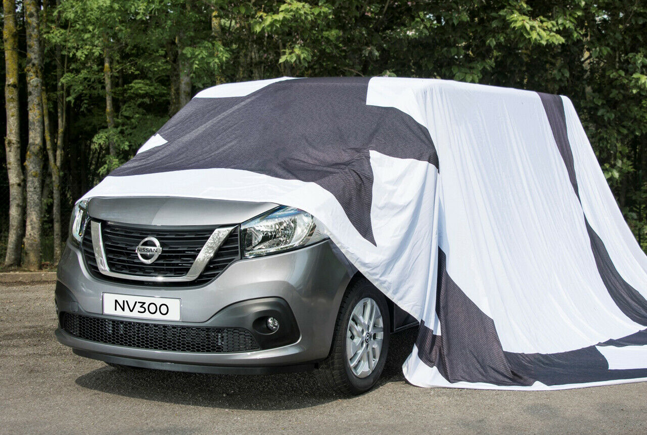 Die Front des neuen Nissan NV300 wird mehr Elemente der markentypischen Kühlergrillgestaltung aufnehmen als das bisherige Modell Primastar