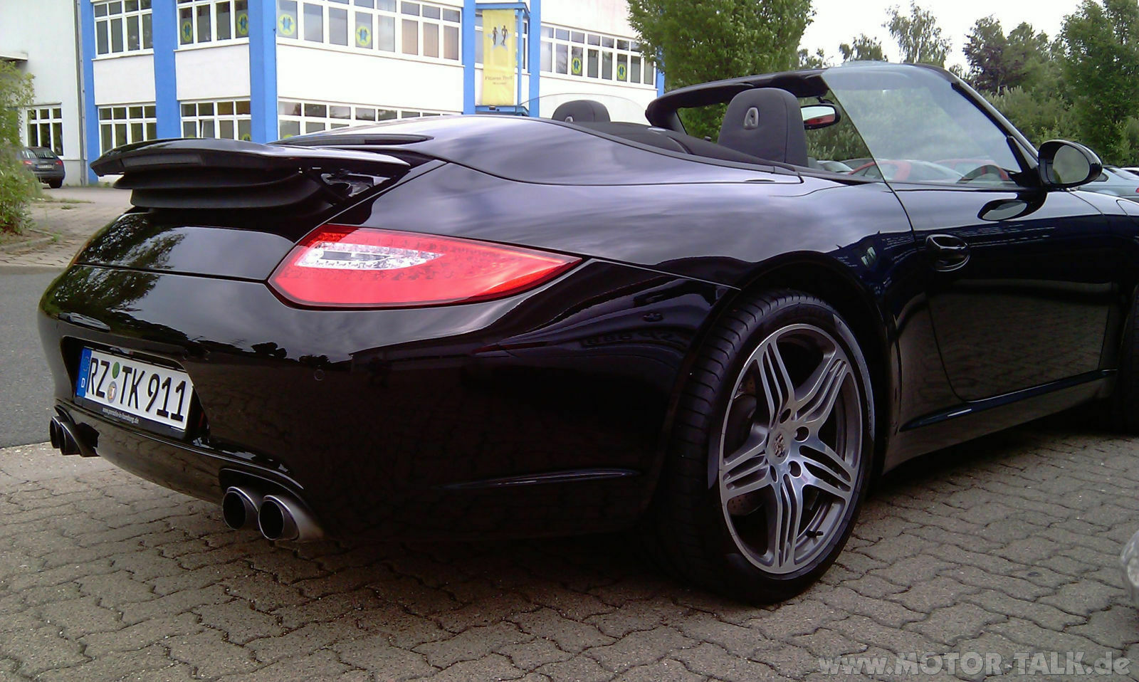Neues Mitglied mit 911er Cabrio 997
