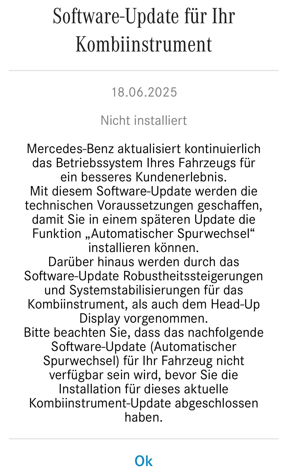 Neues OTA-Update