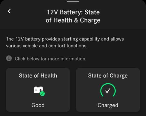 12V Batterie SoH SoC