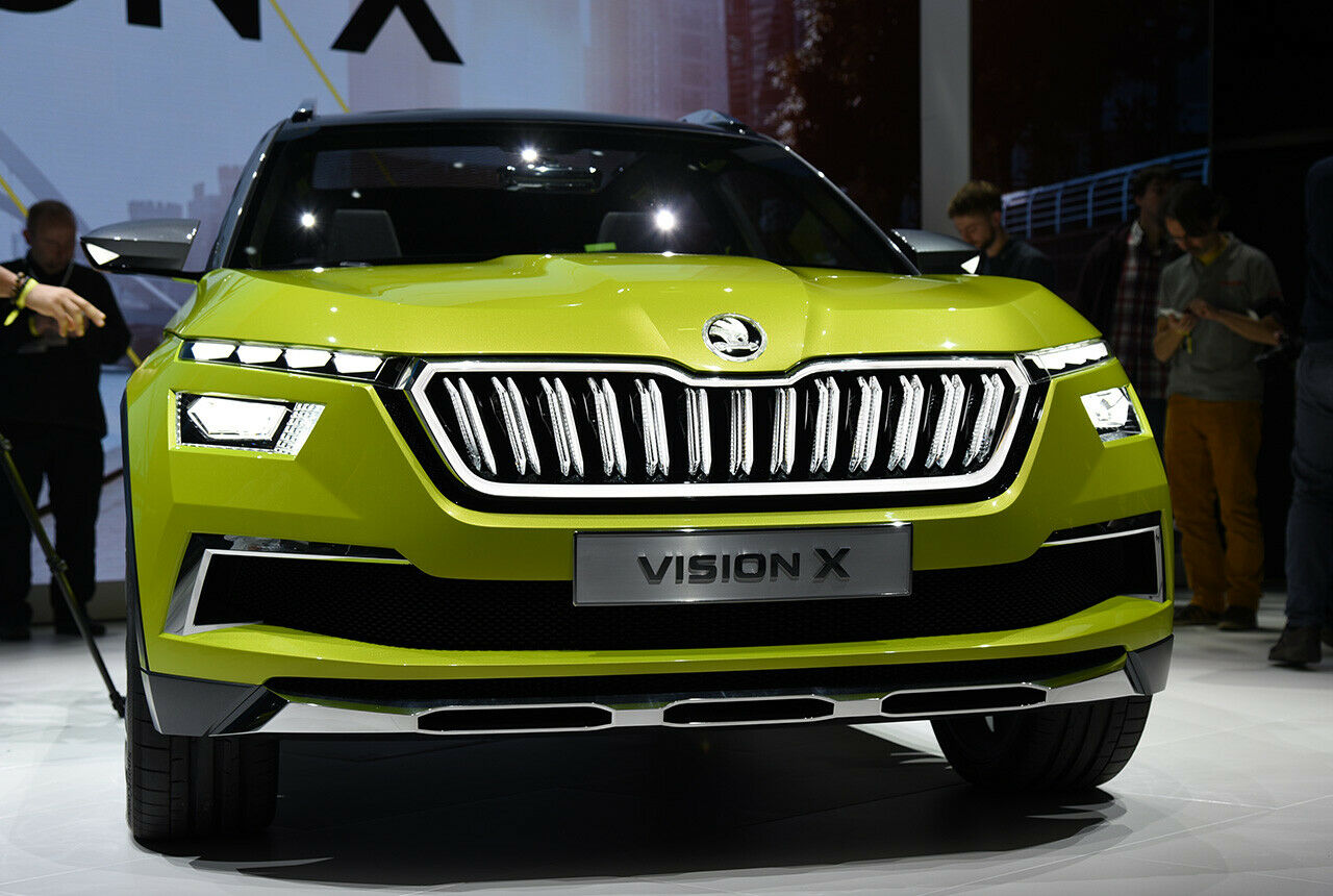 Skoda Vision X: Frontansicht