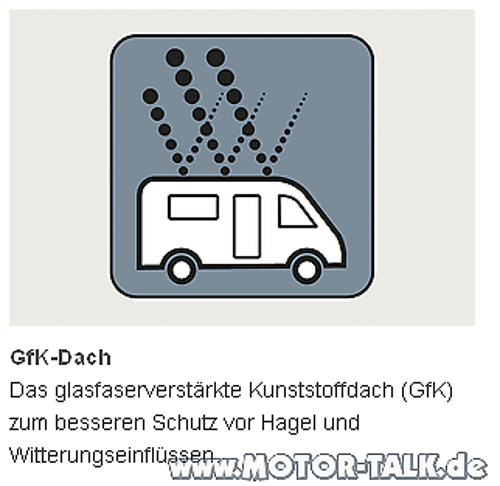 GFK Dach Bürstner Nexxo T 690 G