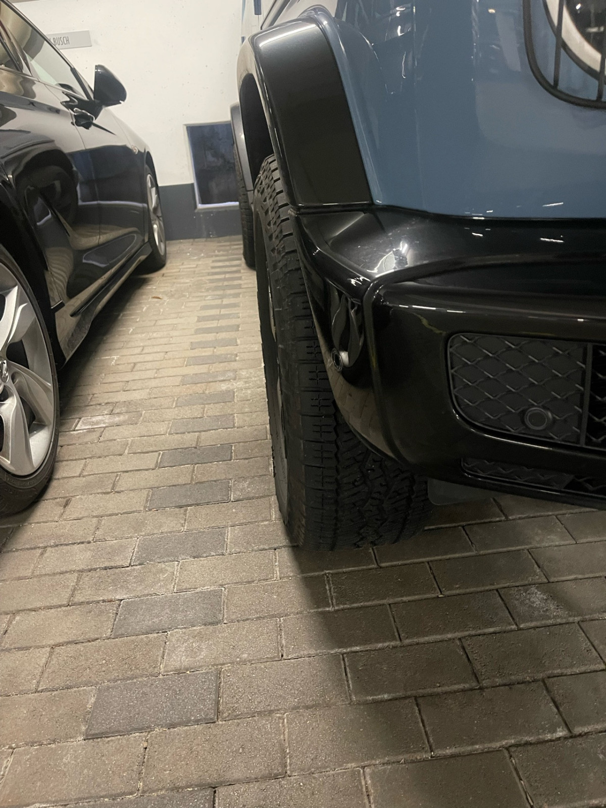 Neulich …. auf dem Parkplatz …
