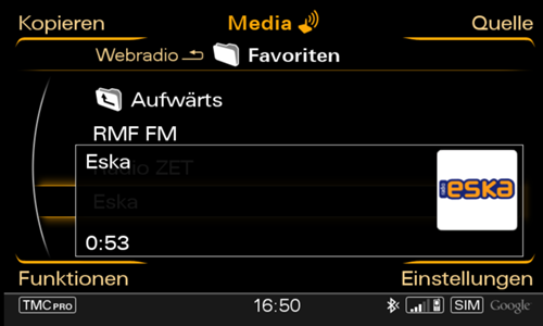 Music Streaming MMI 3GP