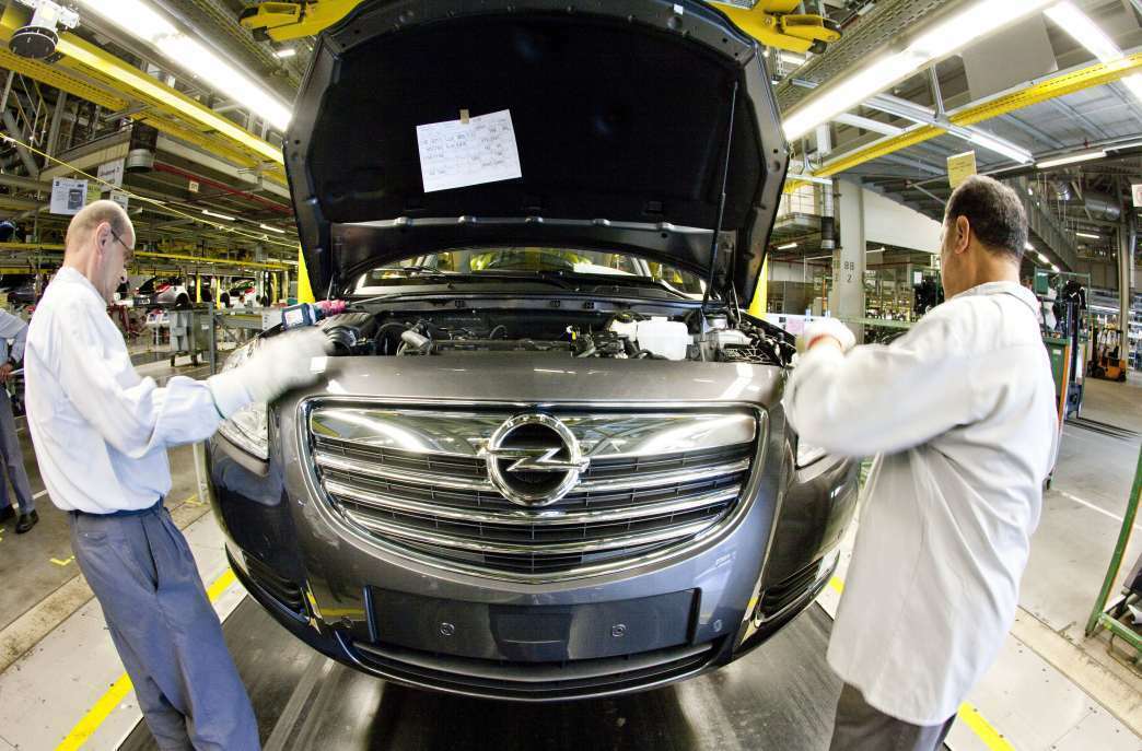 Opel-Werk Rüsselsheim: EIne Option für die Produktion des Zafira nach 2014.