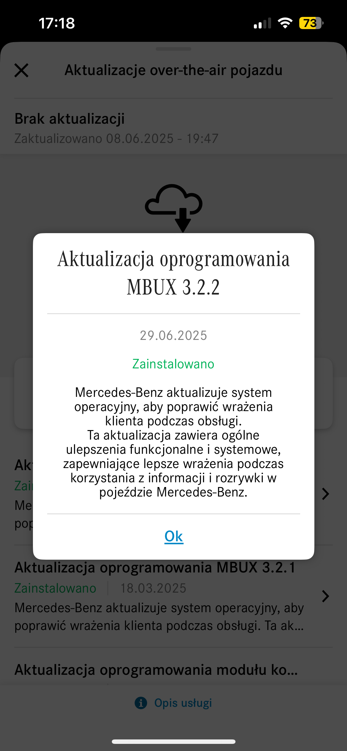Neuste Softwareversion für Autos mit MBUX Gen20xi2