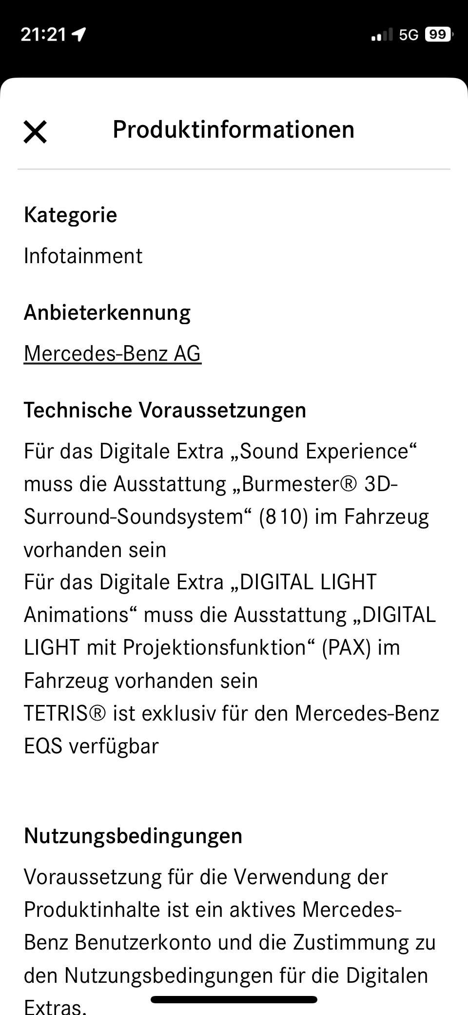 Neuste Softwareversion für Autos mit MBUX Gen20xi2