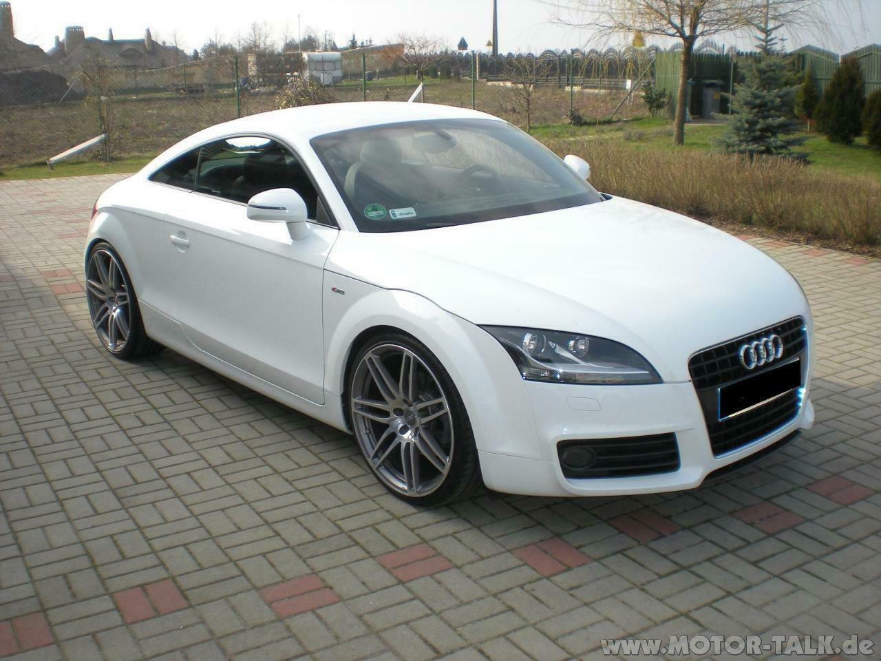 Neuvorstellung Audi TTS Mj.2011 in Ibisweiß
