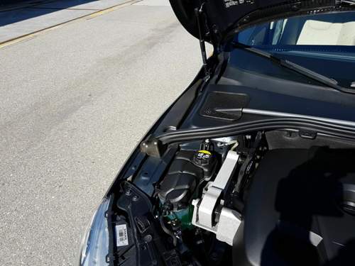 Motorraum V60 Beifahrerseite
