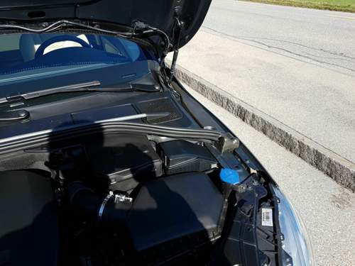 Motorraum V60 Fahrerseite