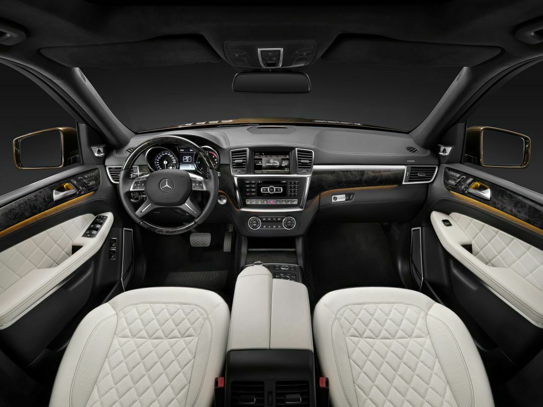 Neue Mercedes GL-Klasse Cockpit