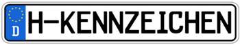 h-kennzeichen