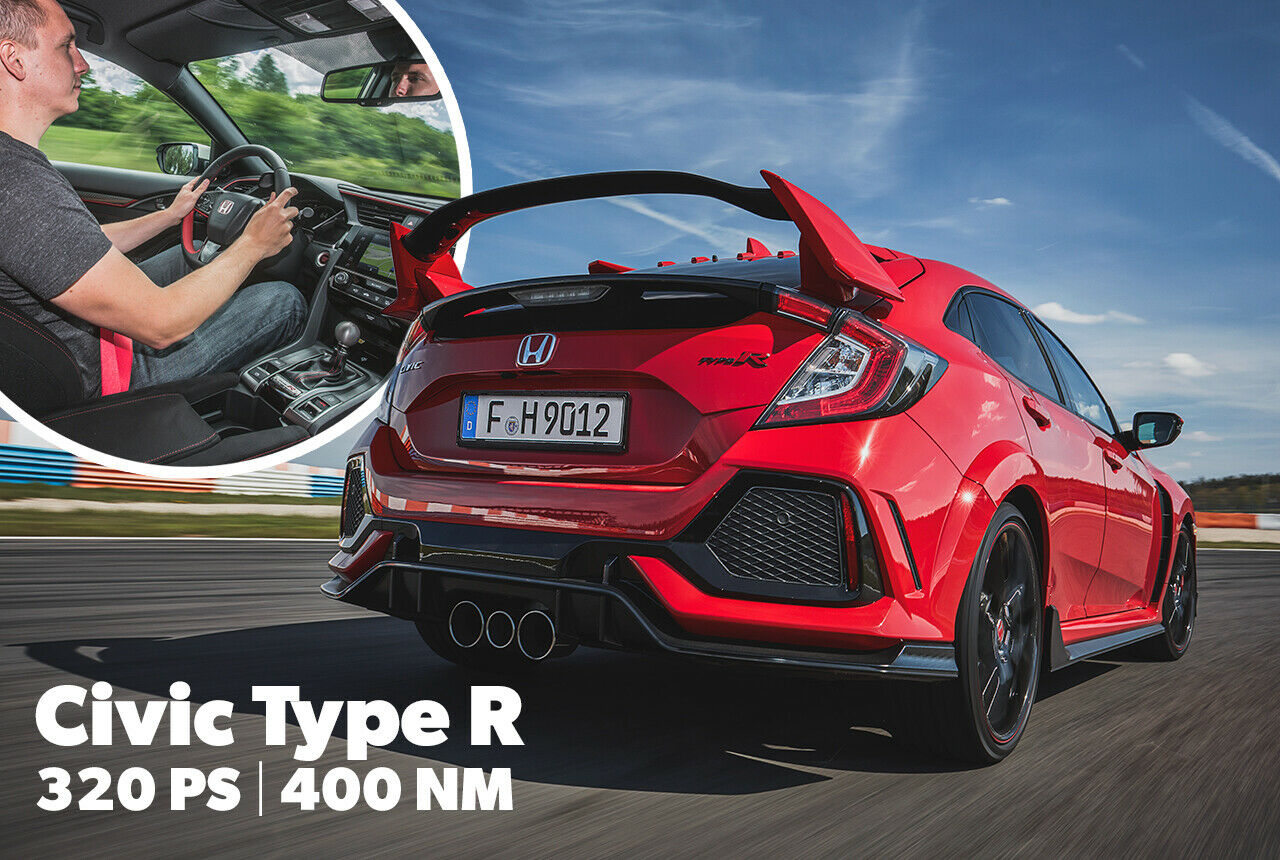 Erste Fahrt im Honda Civic Type-R: Der heißeste Kompakte wird ein gutes Stück schneller