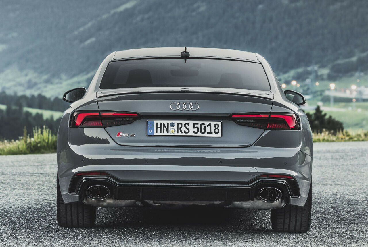 Audi RS5: Heckansicht
