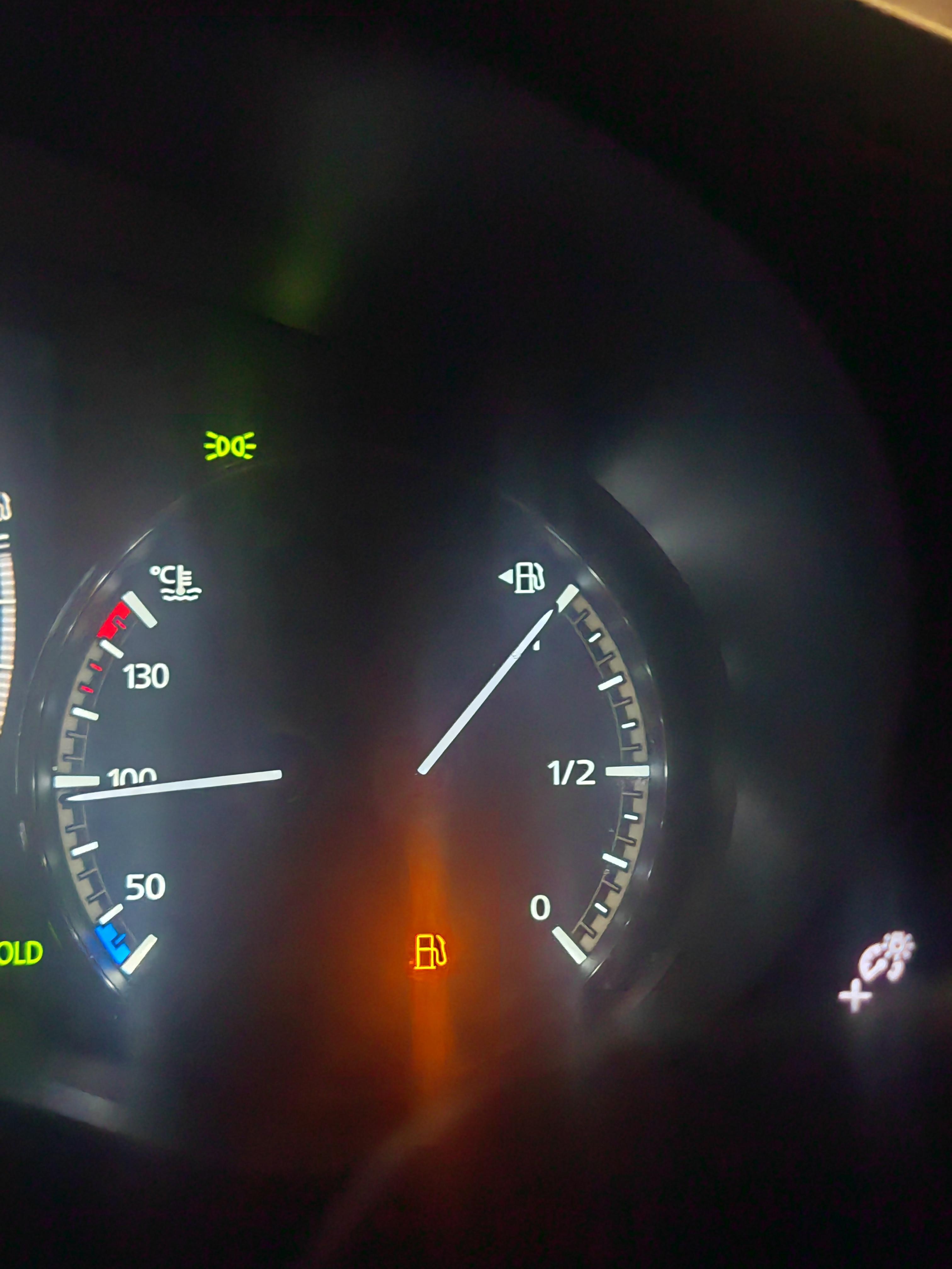 "Niedriger Kraftstoffstand" trotz vollem Tank