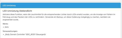 Bimmer led