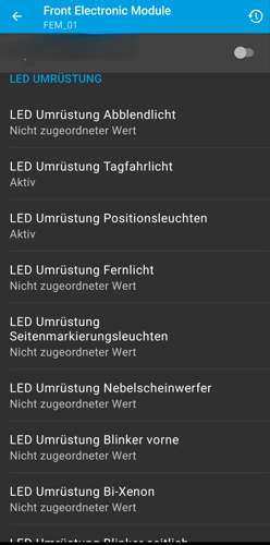 BMW Kaltüberwachung Bimmercode