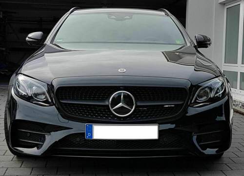 Diamantgrill schwarz