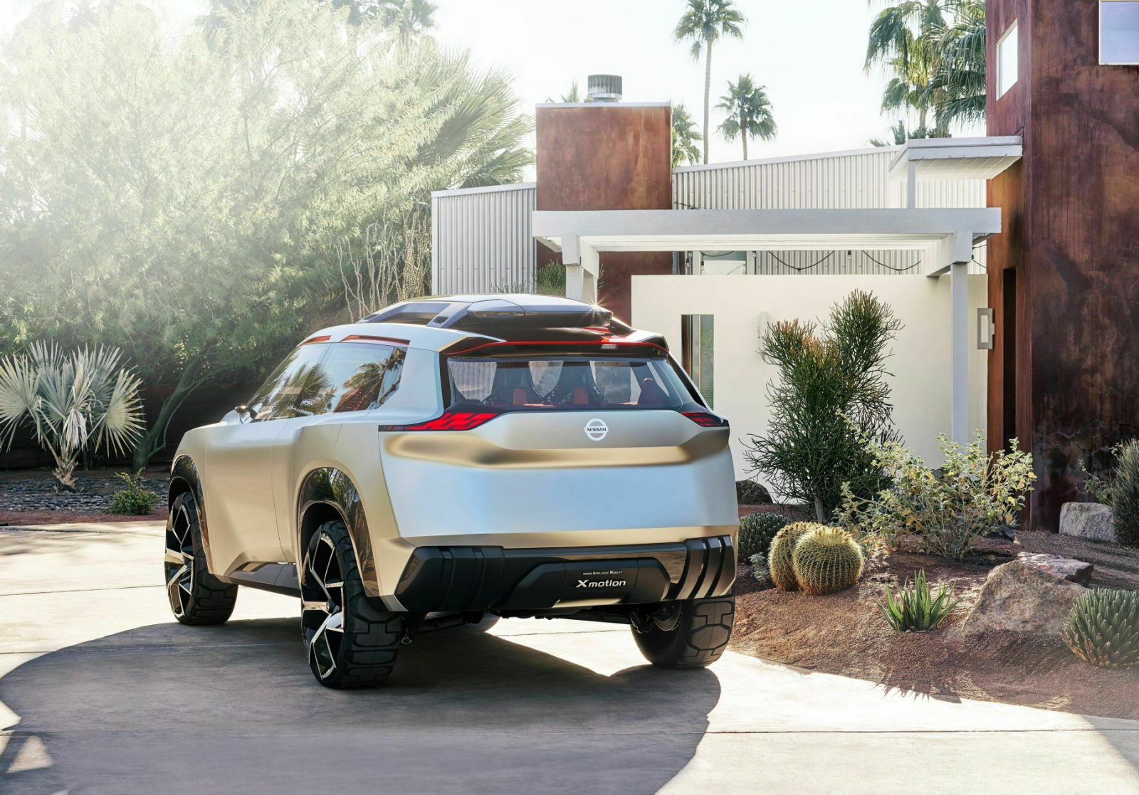 Nissan XMotion Studie 2018: Heckansicht