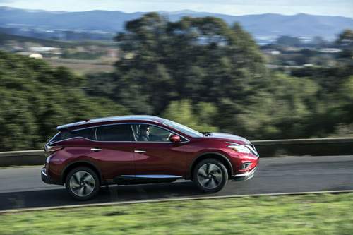 Nissan Murano: Seitenansicht