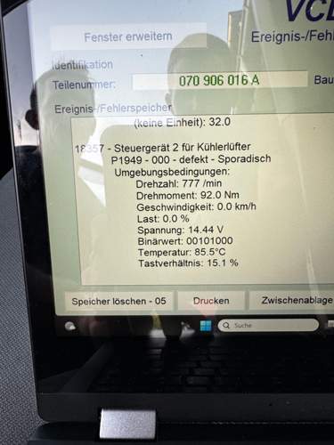 Fehlercode P1949