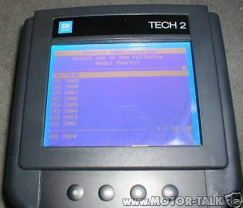 Bildschirm TECH2