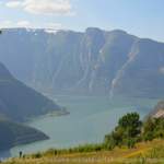 Blick vom Berghof auf den Eidfjord