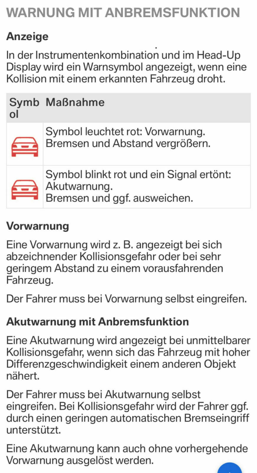 Notbremsassistent - Was kann er wirklich im 2er Gran Tourer