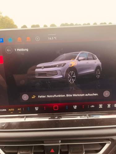 Tiguan III - Notruf Funktion