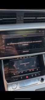 Notrufstörung Audi A6 C8