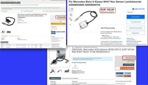 NOx-Sensor für V250