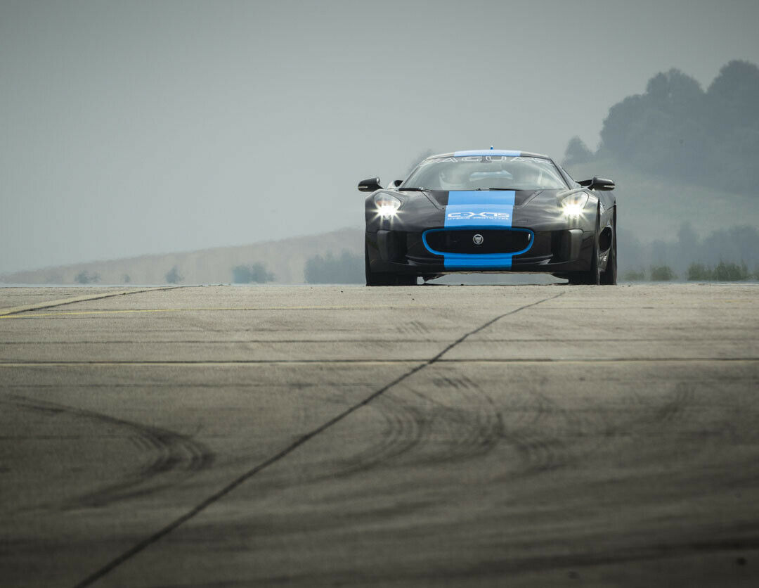 Der Jaguar schafft eine Höchstgeschwindigkeit von 354 km/h - wenn die Gerade lang genug ist