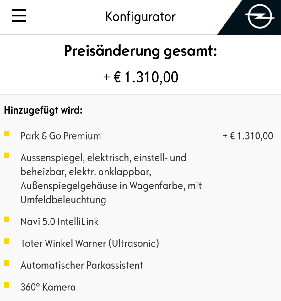 Nur Navi ODER Rückfahrkamera
