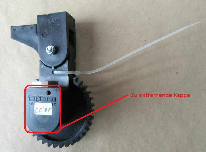 Nussbaum 2.30 Potentiometer justieren?