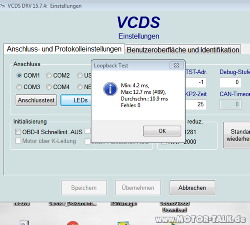 Loopback-test