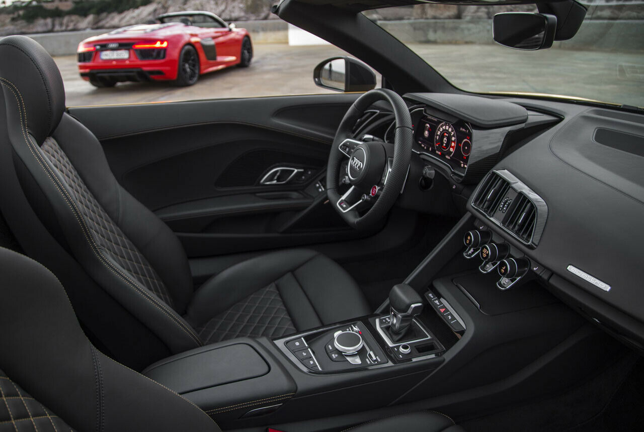 Audi R8 Spyder 2016: Blick ins Cockpit