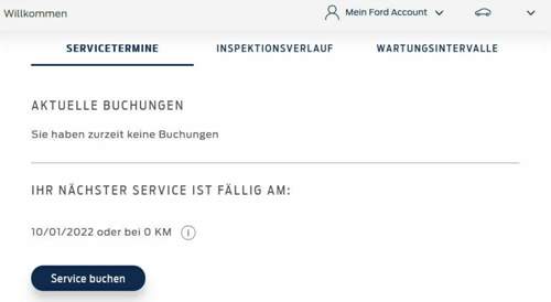 Nächster Service