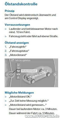 Oelmessung
