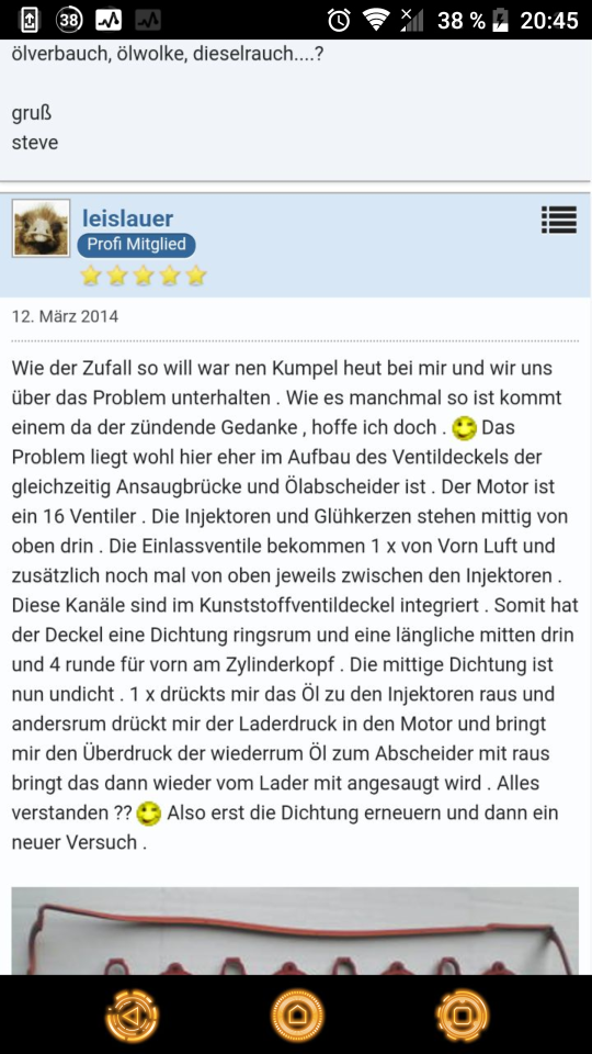 Öl sifft am Schlauch beim ladeluftkühler raus. Bitte helft mir! :(