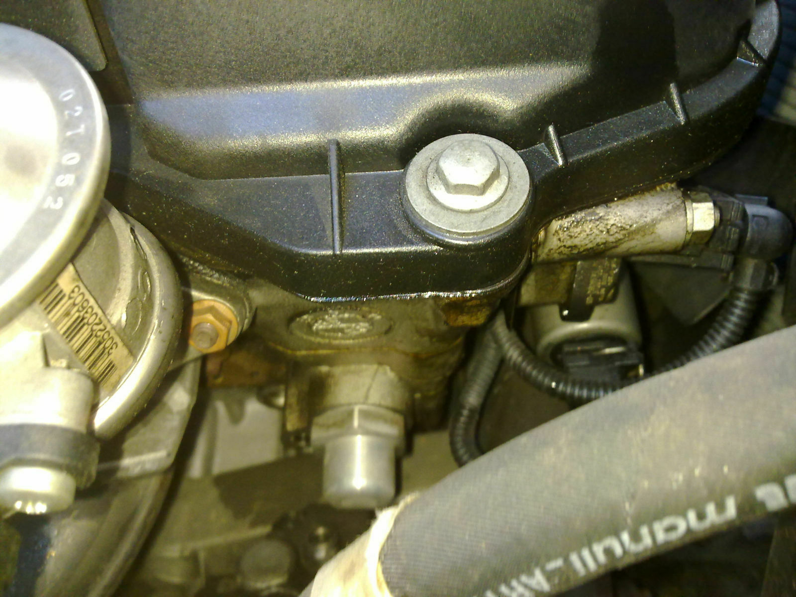 Öl sifft im Motorraum