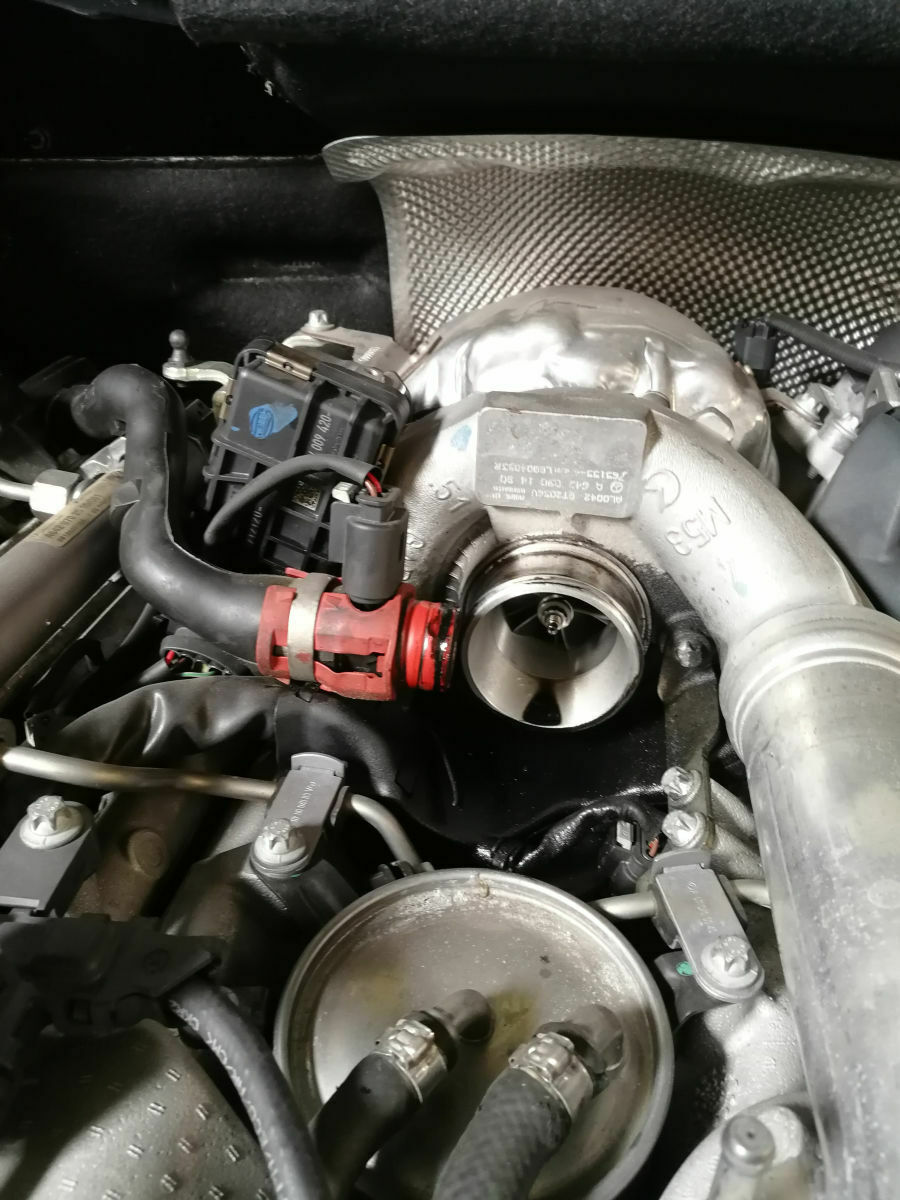 Öl Undichtigkeit Turbo