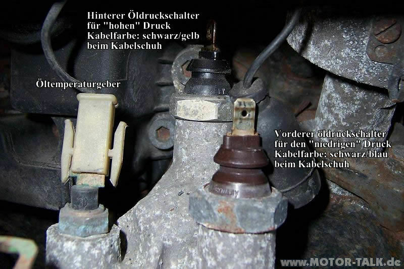 Öldruck problem Golf III GT 1,8 MKB:ABS