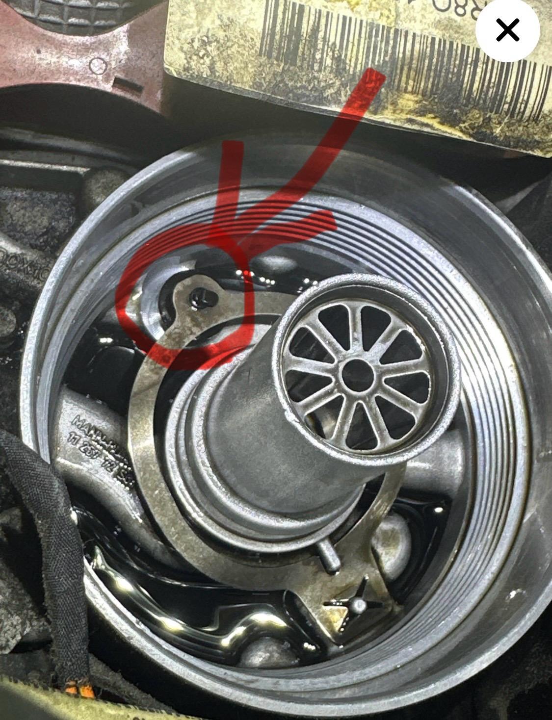 Ölfilter Gehäuse Problem